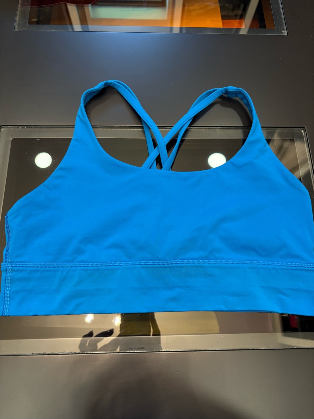 lululemon athletica Energy Bra in Blue Sports Bra - Picture 2 of 6